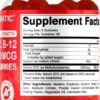 Vitamatic Extra Strength Vitamin B12 5000 mcg (Methyl B12) Gummies - 120 Count - Energy Metabolism Support and Nervous System Health Support, Natural Cherry Flavored (1) - Image 6
