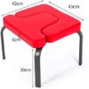 FBITE FXJ Yoga Inversion Chair, Yoga Headstand Bench, Yoga Inversion Trainer, Relieve Fatigue and Shape Body, Idea for Workout, Fitness and Gym (Red) (Black) - Image 6