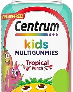 Centrum Kids Multivitamin Gummies, Tropical Punch Flavor Made with Natural Flavors, 150 Count, 150 Day Supply (Pack of 1)