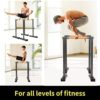 EL&IT·Wings Dip Station Dip Bar Parallel Bars for Home Workout with 400 LBS Loading Capacity - Image 5