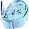 QXPDD Yoga Resistance Band Slimming Resistance Band Yoga Auxiliary Stretching Belt Pull Up Assistance Bands Adult Training Elastic Bands for Legs Glutes,10 Light Blue Purple - Image 4