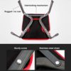 FBITE FXJ Yoga Inversion Chair, Yoga Headstand Bench, Yoga Inversion Trainer, Relieve Fatigue and Shape Body, Idea for Workout, Fitness and Gym (Red) (Black) - Image 2