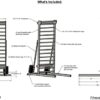 Beyond Balance Freestanding Swedish Stall Bars - Image 2