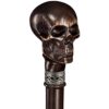 Unique Carved Walking Cane for Men and Women - Skull - Cool Gothic Walking Stick - Stylish Wood Cane - Image 6