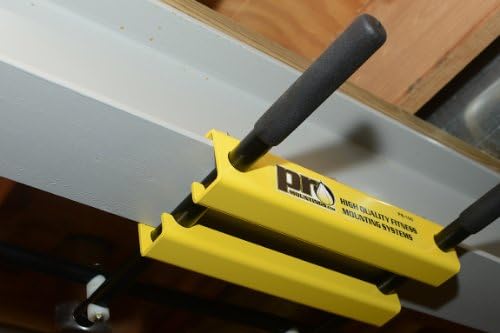 PRO Mountings I-Beam Pull up Bar/Chin up Bar (Yellow Long Bar with Bent Ends) - Image 7