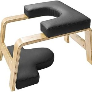 DYNWAVE Yoga Headstand Bench Feet Trainer Strong Strength Training Workout Turn Your Yoga Upside Down Yoga Inversion Trainer Yoga Inversion Chair