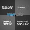 EVL PumpMode Nitric Oxide Supplement - Nitric Oxide Booster Pump Pre Workout Powder with Glycerol and Betaine for Muscle Recovery Growth and Endurance - Stim Free Pre Workout Drink (Unflavored) - Image 3