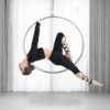Yoga Rings, Aerial Hoop Set with Aerial Rigging, Aerial Fitness, Professional Aerial Hoop, Womens Single Point Aerial Equipment Yoga Hoop (90cm) - Image 7