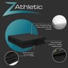 Z Athletic Open Cell Landing Folding Mat for Gymnastics, Tumbling, and Martial Arts, 6 Ft x 3 Ft x 4 In - Image 6