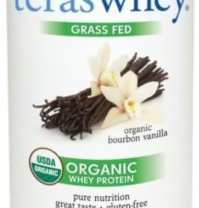 Teraswhey, Whey Protein Simply Pure Plain Can, 12 Ounce