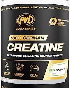 PVL Creapure Creatine - 100% Pure German Creatine monohydrate Powder - 86 Servings - 410 g