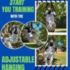 Zenooze Adjustable Ab Straps Hanging Abdominal Slings, Hanging Ab Straps For Fitness Workout Equipment, Supports 350lbs - Ab Straps For Pull Up Bar Arm Lift Set for Home & Gym - Suspension Straps - Image 9