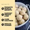 Clean Simple Eats Simply Vanilla Whey Protein Powder, Natural Sweetened and Cold-Pressed Whey Protein Powder, 20 Grams of Protein, 30 Servings - Image 3