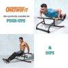 ONETWOFIT Pull Up Bar For Doorway, No Screw Strength Training Pull-Up Bars, Portable Chin Up Bar For Home Gym Workout, Adjustable Height Indoor Exercise Bar, Fits Most Door Frame OT216 - Image 5