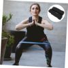 CLISPEED 2 Pairs Yoga Stretching Belt Fitness Accessories Exercise Stretch Bands Fitness Resistance Bands Workout Strength Bands Kinesiotape Muscle Floss Bands Fitness Accessory Yoga Supply - Image 6