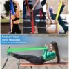 londys Resistance Bands for Working Out, Exercise Bands, Physical Therapy Equipment, 59 Inch Non-Latex Stretching Yoga Strap for Upper & Lower Body, Workouts & Rehab at Home-5 Progressive Resistance - Image 6