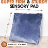 Cheer Collection Sensory Crash Pad for Kids - Soft Crash Mat Landing Zone with Vents, Washable Cover - Image 4