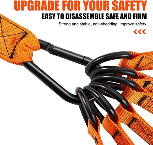 HPYGN Heavy Resistance Bands 300lbs 360lbs, Weight Bands for Exercise with Handles, Door Anchor, Carry Bag, Workout Bands for Men, Physical Therapy, Muscle Training, Strength, Yoga, Home Gym Equipment - Image 4