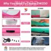 Dwzdd Gymnastics Air Mat 10ft/13ft/16ft/20ft Tumbling Mat Inflatable Gymnastics Tumble Track for Home/Gym/Training/Cheerleading/Water with Electric Pump - Image 3
