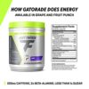 Fast Twitch from the makers of Gatorade,Caffeinated Pre-workout Supplement Mix,Grape,1.01lb (Pack of 1),3.5g L-Citrulline,3g Betaine,2g Carnosine beta-alanine,Vitamin B6,B12 and 200mg caffeine - Image 3