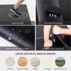 GXMMAT Extra Large Exercise Mat 10'x6'x7mm, Ultra Durable Workout Mats for Home Gym Flooring, Shoe-Friendly Non-Slip Cardio Mat for MMA, Plyo, Jump, All-Purpose Fitness Black Real - Image 4