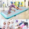 YUEBM Inflatable Air Gymnastics Mat Training Mats Gymnastics Tracks 3.3ft/6.6ft/9.8ft with Electric Air Pump for Home Use/Training/Cheerleading/Yoga - Image 5