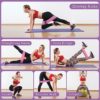 Fabric Resistance Bands for Working Out, 5 Levels Booty Bands for Women Men, Cloth Workout Bands Resistance Loop Exercise Bands for Legs Butt at Home Fitness, Yoga, Pilates - Image 3