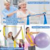 Resistance Bands Set, Non-Latex Elastic Bands for Physical Therapy, Yoga, Pilates, Rehab and Home Workout, Exercise Bands with Different Strengths, Workout Bands for Women - Image 6