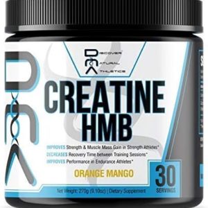 DNA Creatine HMB (Orange Mango) - Creatine + HMB for Men and Women, Increase Muscle Size and Strength, Improve Workout Recovery