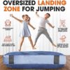 Cheer Collection Sensory Crash Pad for Kids - Soft Crash Mat Landing Zone with Vents, Washable Cover - Image 3