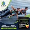 BlueEarth Company Pre Workout Powder L Arginine 5000mg L Citrulline 1000mg Supplement, Nitric Oxide Booster, Creatine Monohydrate, Beta Alanine, Caffeine, PreWorkout Energy Drink Mix, Men & Women - Image 5