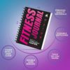 Clever Fox Fitness Journal Workout Log Book - Daily Fitness Planner Workout Journal for Women and Men. Spiral-Bound, Laminated Cover, Thick Pages, A5 (Pink) - Image 2