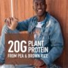 Isopure Chocolate Vegan Protein Powder, with Monk Fruit Sweetener & Amino Acids, Post Workout Recovery, Sugar Free, Plant Based, Organic Pea Protein, Dairy Free, 22 Servings (Packaging May Vary) - Image 4