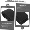 CLISPEED 2 Pairs Yoga Stretching Belt Fitness Accessories Exercise Stretch Bands Fitness Resistance Bands Workout Strength Bands Kinesiotape Muscle Floss Bands Fitness Accessory Yoga Supply - Image 7