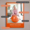 BABYGO® Sensory Peanut Ball for Kids Children | Autism Therapy Calming Development Activities Motor Skills Special Needs | Exercise Book & Pump Included | Anti Burst - Image 6
