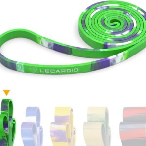 LECARDIO Resistance Bands for Working Out, Camo Pull Up Assistance Bands - Super Durable Workout Bands for Extra Strength, Pull Ups, Mobility, Powerlifting, Physical Therapy, Home Workouts