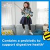 Zarbee's Kid's Complete Multivitamin + Probiotic Gummies with Vitamins A B C D E & zinc for Digestive Health Easy To Chew Kids Daily Multivitamin Gummies Natural Fruit 70 Count - Image 4