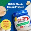 Premier Protein Powder Plant Protein, Vanilla, 25g Plant-Based Protein, 0g Sugar, Gluten Free, No Soy or Dairy Ingredients, 15 Servings - Image 2