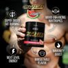 EHPlabs OxyShred Hardcore Thermogenic Pre Workout Powder for Shredding with L Glutamine & Acetyl L Carnitine, Energy Boost Drink - 150mg of Caffeine - Watermelon Candy, 40 Servings - Image 3