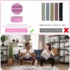 Fabric Resistance Bands for Working Out, 5 Levels Booty Bands for Women Men, Cloth Workout Bands Resistance Loop Exercise Bands for Legs Butt at Home Fitness, Yoga, Pilates - Image 5