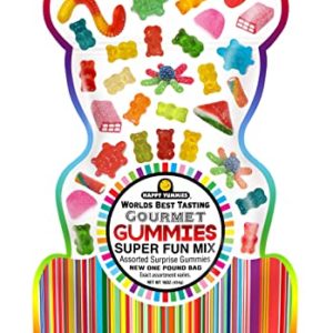 Happy Yummies Worlds Best Tasting Gourmet Gummies Super Fun Mix 16oz