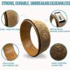 Aozora Yoga Wheel 13" with Most Detailed Book Step by Step Guide on How to Do 30+ Poses,! Perfect for Stretching and Improving Backbends - Image 4
