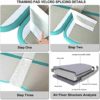 YUEBM Inflatable Air Gymnastics Mat Training Mats Gymnastics Tracks 3.3ft/6.6ft/9.8ft with Electric Air Pump for Home Use/Training/Cheerleading/Yoga - Image 4