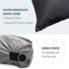 Foamma Crash Pad - Sensory Pad with Foam Blocks for Kids and Adults with Extreme Comfortable Fabric and Washable Cover, Ideal for Kids to Jump, Play or Relax - Image 3