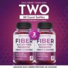 Sugar Free Prebiotic Fiber Gummies For Adults - Fiber Supplement Formulated With 5G Fiber & 5.4G Prebiotic Digestive Blend. Supports Gut Health & Promotes Healthy Digestion - 2-Pack (120 Gummies) - Image 2