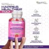 Essentialife Magnesium Gummies - Blend of Magnesium Citrate & Magnesium Glycinate - Supports Digestion - Stay Calm & Wake Up Energized with Magnesium Supplements for Sleep - 60 Count - Image 3