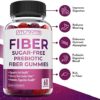 Sugar Free Prebiotic Fiber Gummies For Adults - Fiber Supplement Formulated With 5G Fiber & 5.4G Prebiotic Digestive Blend. Supports Gut Health & Promotes Healthy Digestion - 2-Pack (120 Gummies) - Image 3