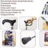 Merry Sticks Designer Folding Adjustable Walking Cane, Berries - Image 2