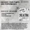 Axe & Sledge Supplements Basics Creatine, Enhances Strength, Increases Lean Body Mass, Boosts Performance, Unflavored, 50 Servings - Image 4