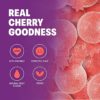 Shameless Snacks - Healthy Low Calorie Snacks, Low Carb Keto Gummies (Gluten Free Candy) - 6 Pack Sour Cherry Bomb - Image 3